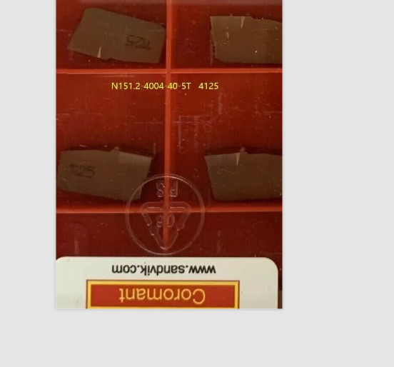 10 PCS  ORIGINAL  INSERTS N151.2-4004-40-5T   4125