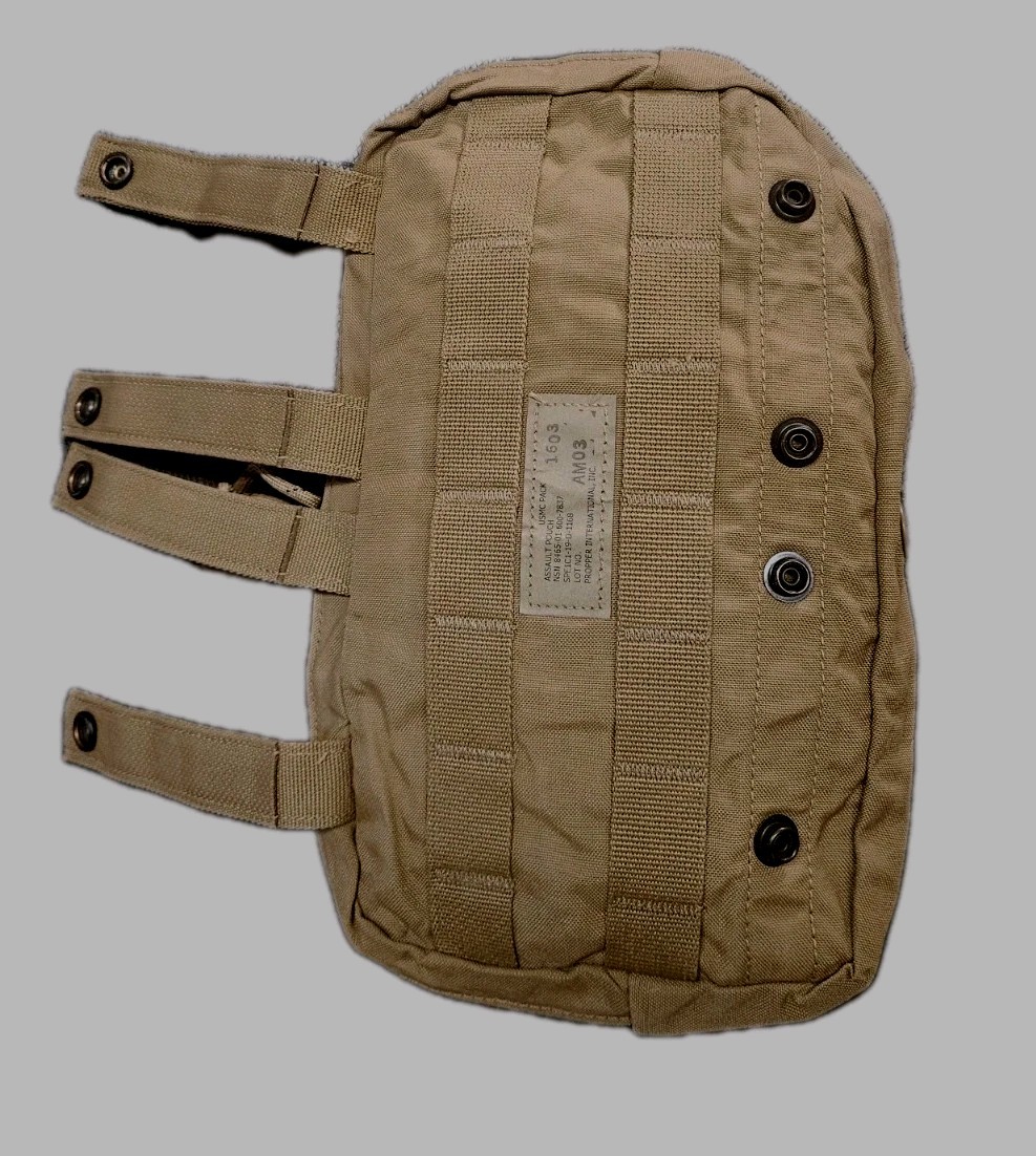Assault Pouch USMC Molle II Coyote Pack Dump Marine UsGI FILBE Good brown