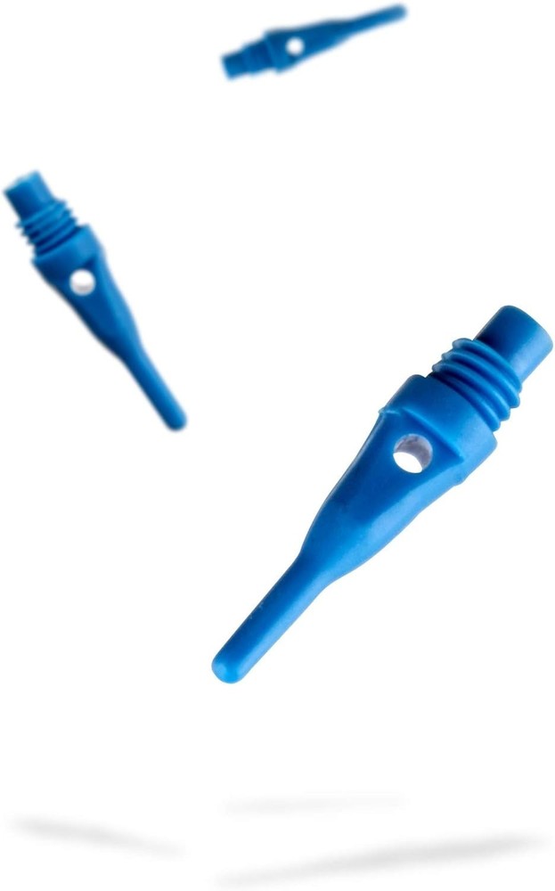 Tufflex Super Short 2BA Soft Tip Dart Points - 100 Pack for Enhanced Game Play
