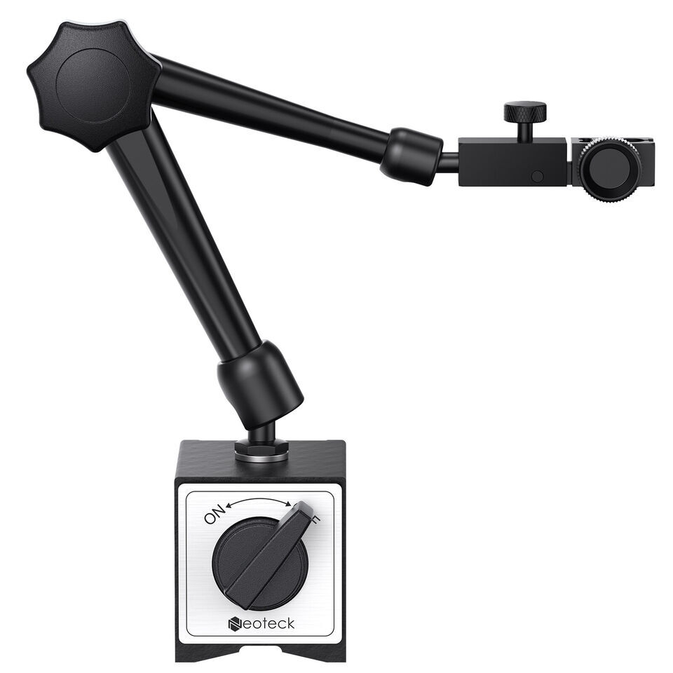 Neoteck 176lbs Adjustable Magnetic Base Holder Stand for Digital Indicator Gauge