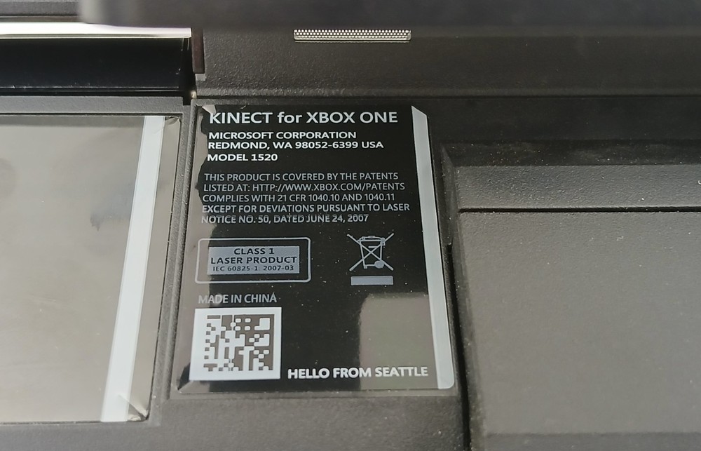 Microsoft Xbox One Kinect Sensor Bar - Black 1520