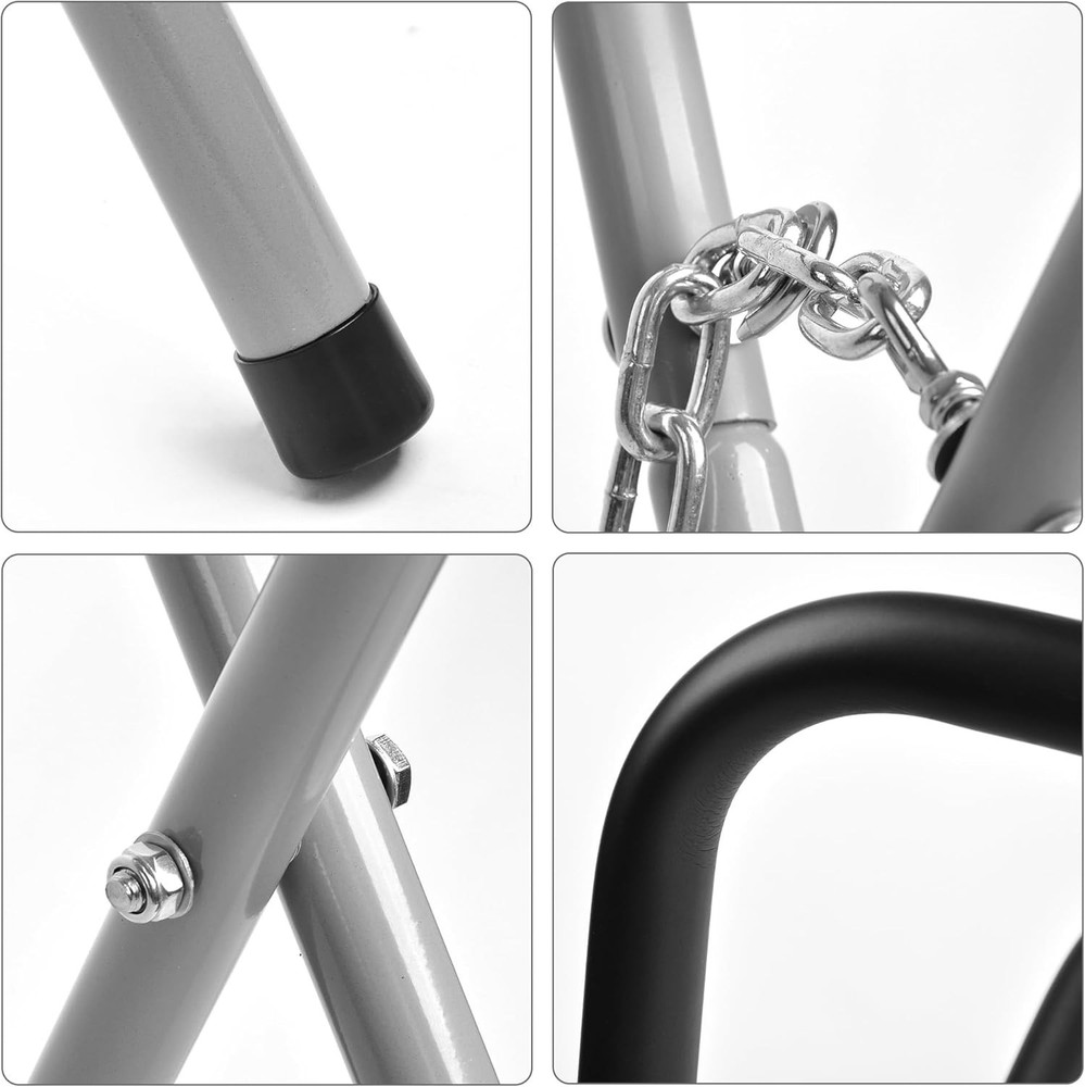 1000-Pound Capacity Portable Work Stand, Work Horse Foldable Work Table for B...