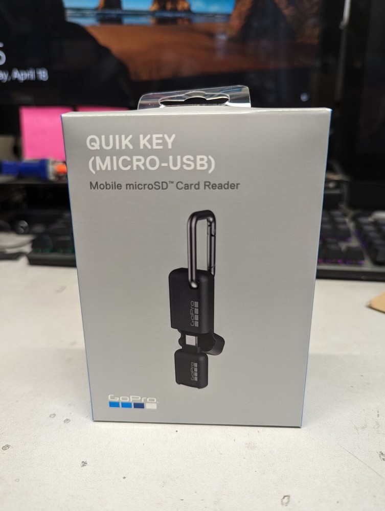 GoPro Quik Key (Micro-USB) Mobile microSD Card Reader (GoPro Official Accessory)