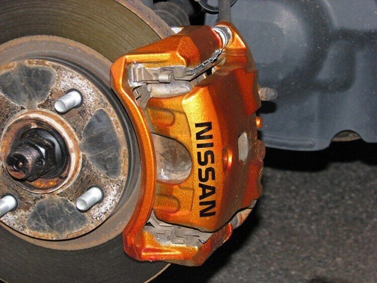 Anodized Orange Paint Chrome Engine High Temp Coating Caliper Brake Spray 2 Cans