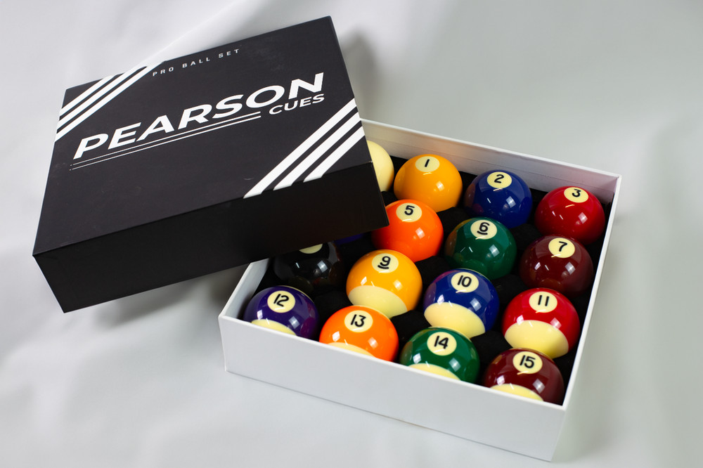 Pearson Pro Billiard Pool Ball Set - Free Shipping