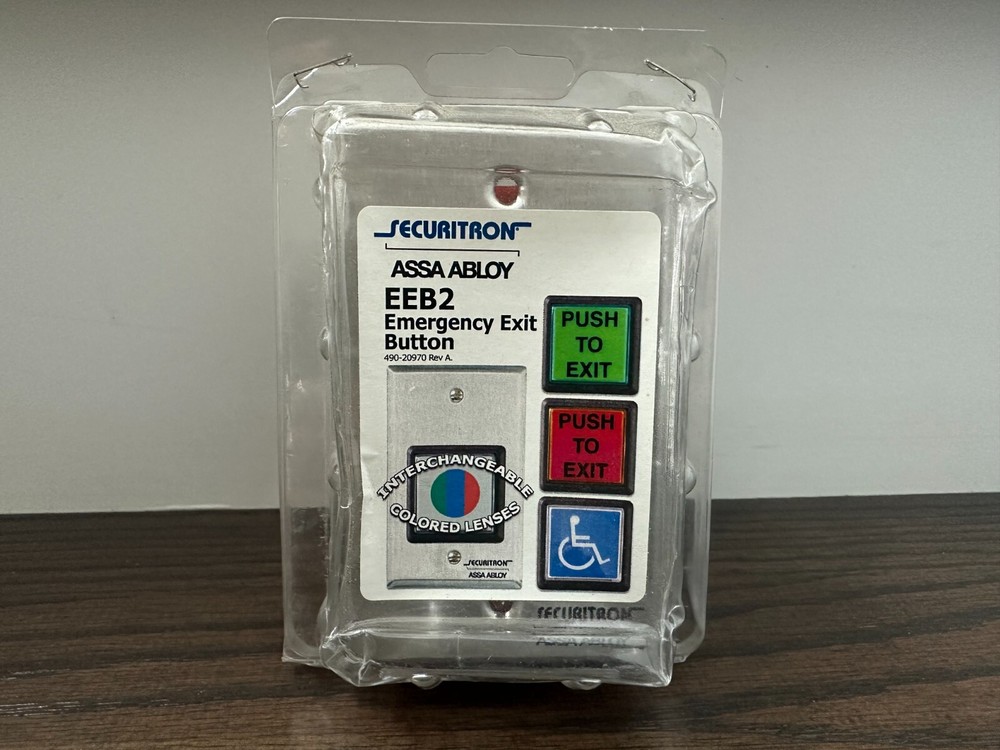 NEW Securitron EEB2 Emergency Exit Button FREE SHIPPING !!!