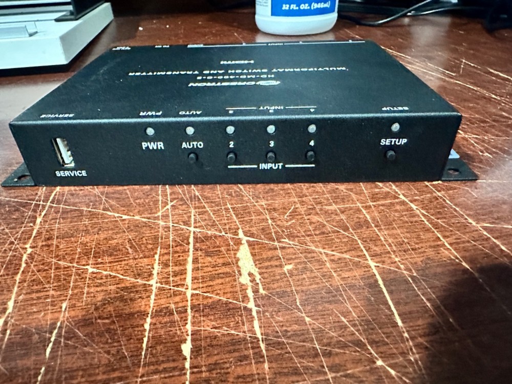 Crestron HD-MD-400-C-E HDMI Multiformat Switch And Receiver/Transmitter -Tested