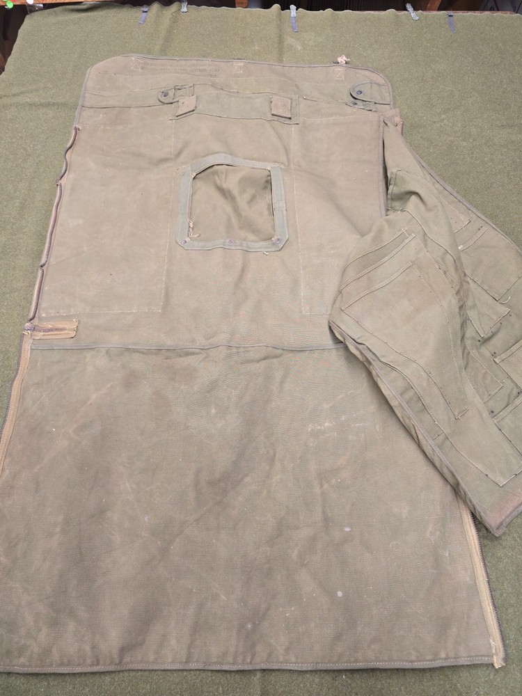 WWII US Army Planetable Canvas Boards Tools Case