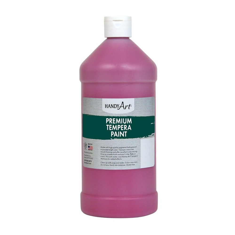 Handy Art Premium Tempera Paint Quart Magenta
