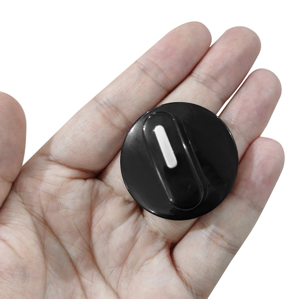 3Pcs Timer Knobs Range Replacement Knobs Time Control Knob Round Half Shaft