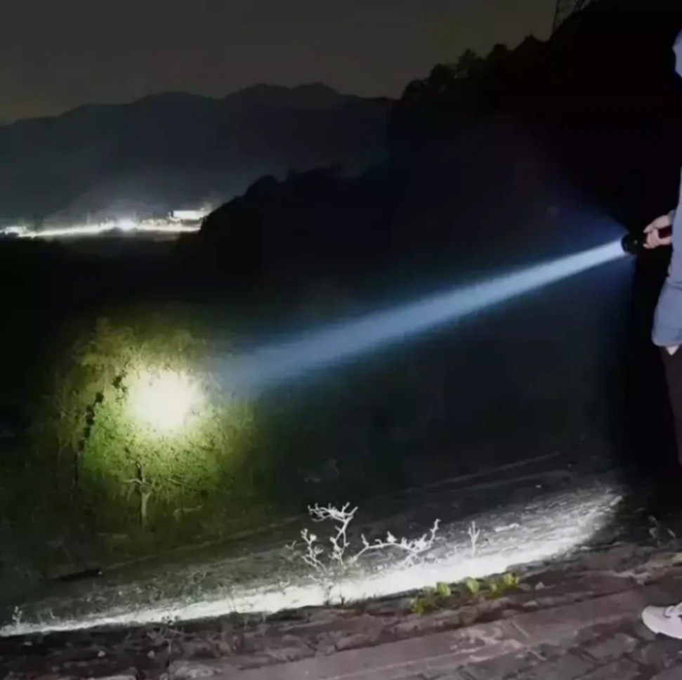 350000000 Lumen Super Bright LED Tactical Flashlight Rechargeable Work Light%%#