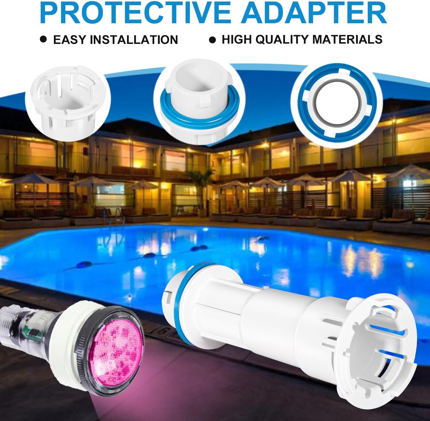 for Pentair 618040 MicroBrite Adapter for GloBrite Niche ColorVision Bubbler