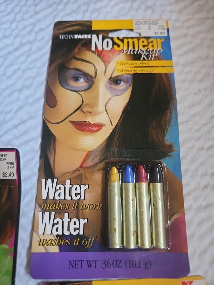 Vintage Halloween Makeup Paper Magic Group 2000