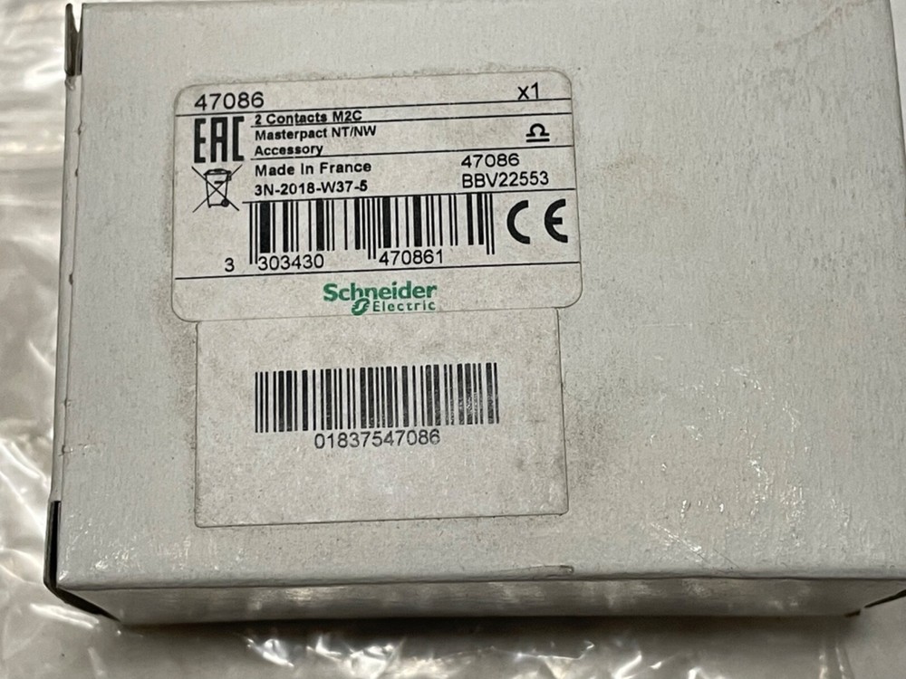 Square D S48382 Programmable Modules for Masterpact NW Circuit Breakers 240V 5A