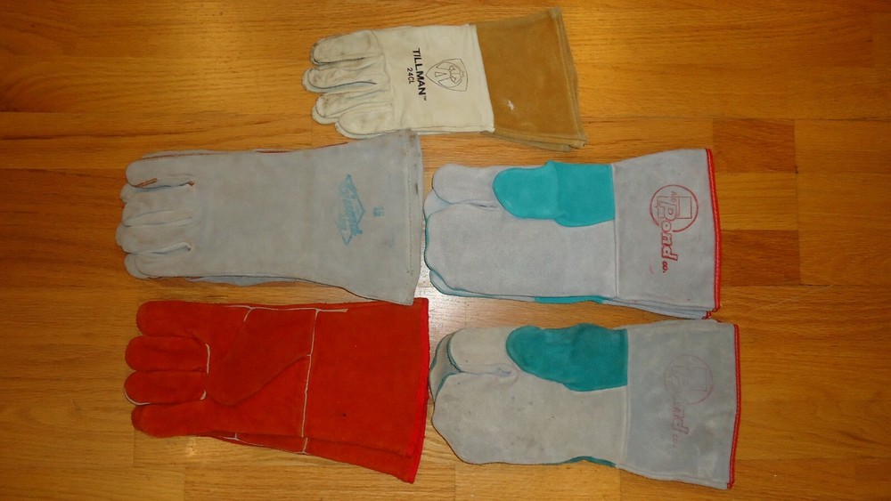 Welding Gloves, Mitts, 5 pair