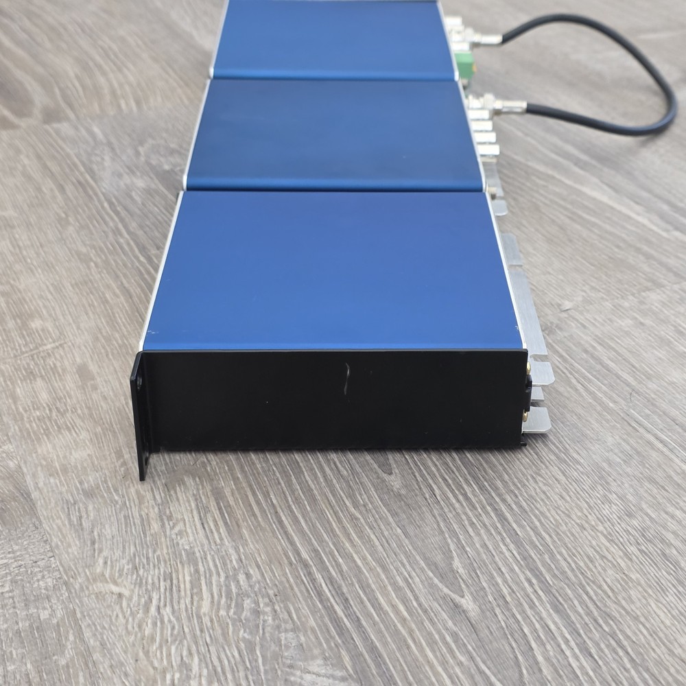 Ensemble Designs BrightEye Rack Bundle (1) BE55 Sync Gen (2) BE41 DA - Powers On