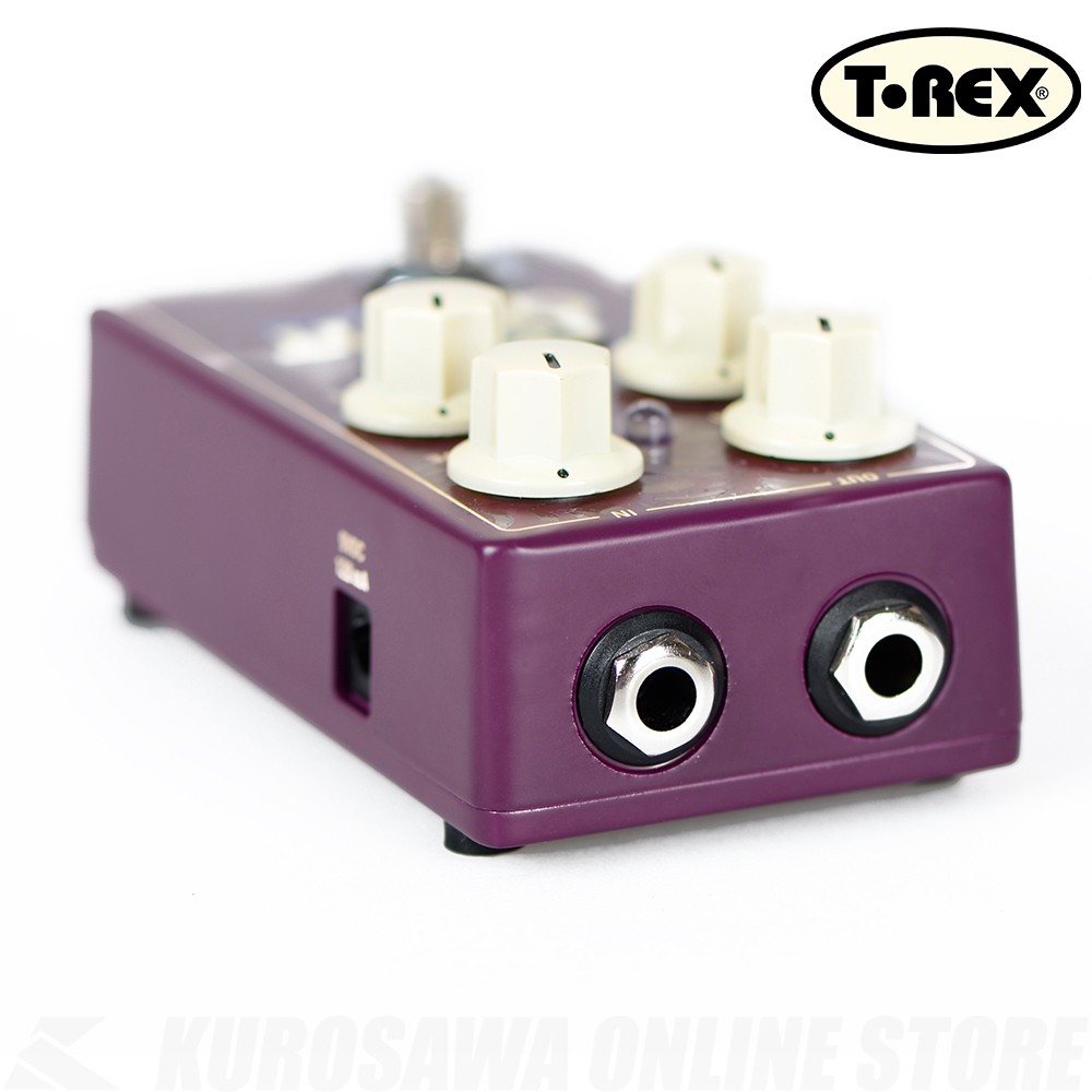 T-rex Quint Machine Octaver Pedal +1/-1/5th Octave Polyphonic Used