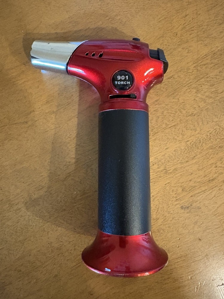 Kitchen Torch Lighter with Adjustable Flame (Butane Gas Not Included)