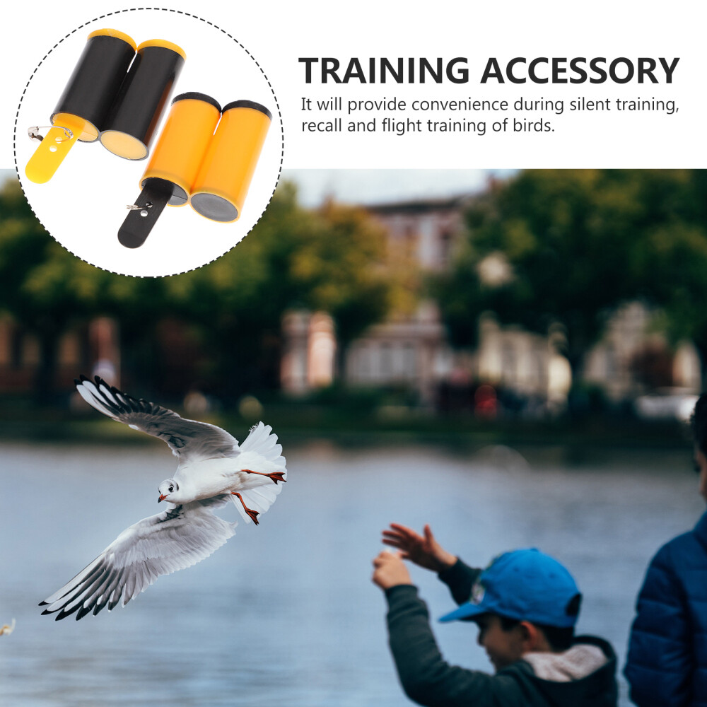 2 Pcs Pigeon Training Accessory Referee Whistle Pet Bird Flute