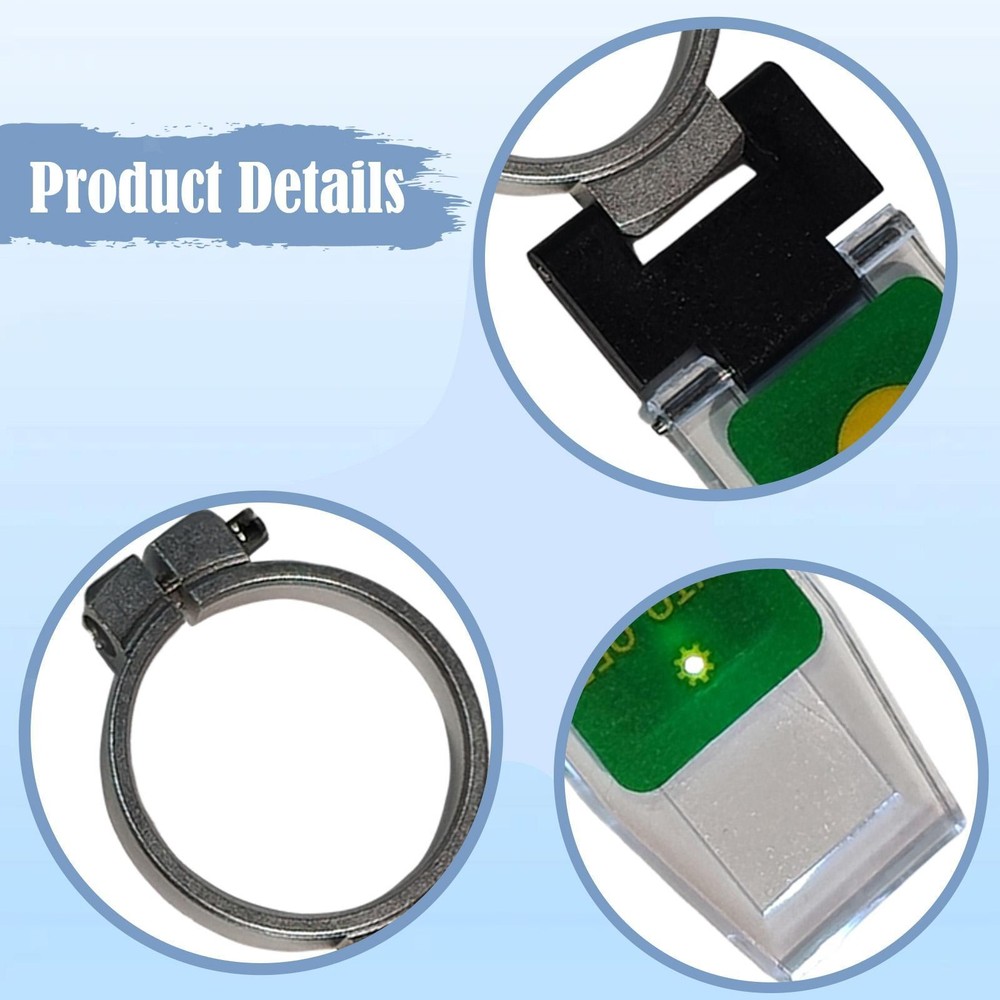 LED Refractometer Cover Plate Dark Sample Detection Lightweight LED Lighting