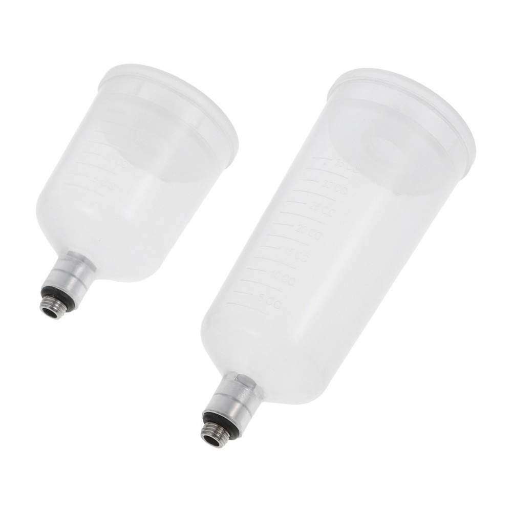 2 PCS Airbrush Pot Replaceable Storage Bottle for Sprayer Containers