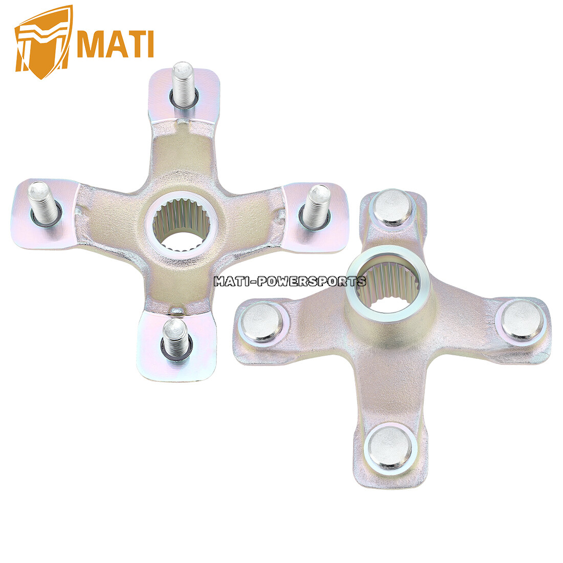 2 Rear Wheel Hubs for Yamaha YFZ450R 2009 2010 2011 2012 2013 2014 2015-2024 ATV