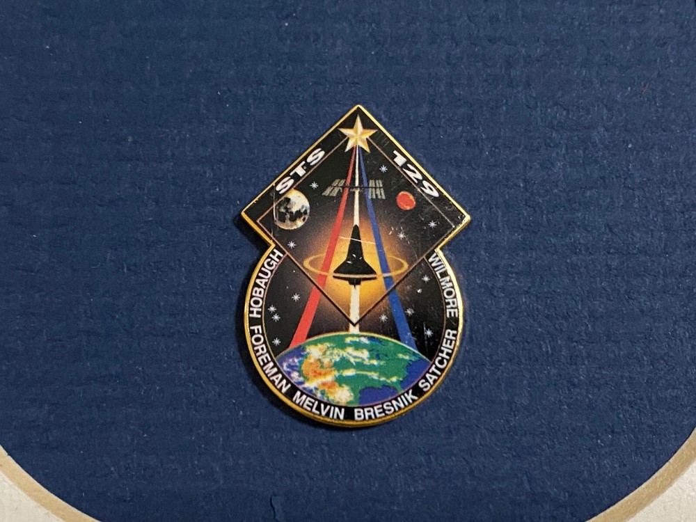 Rocketdyne Space Shuttle Main Engine Team Plaque w 5 pins 2009