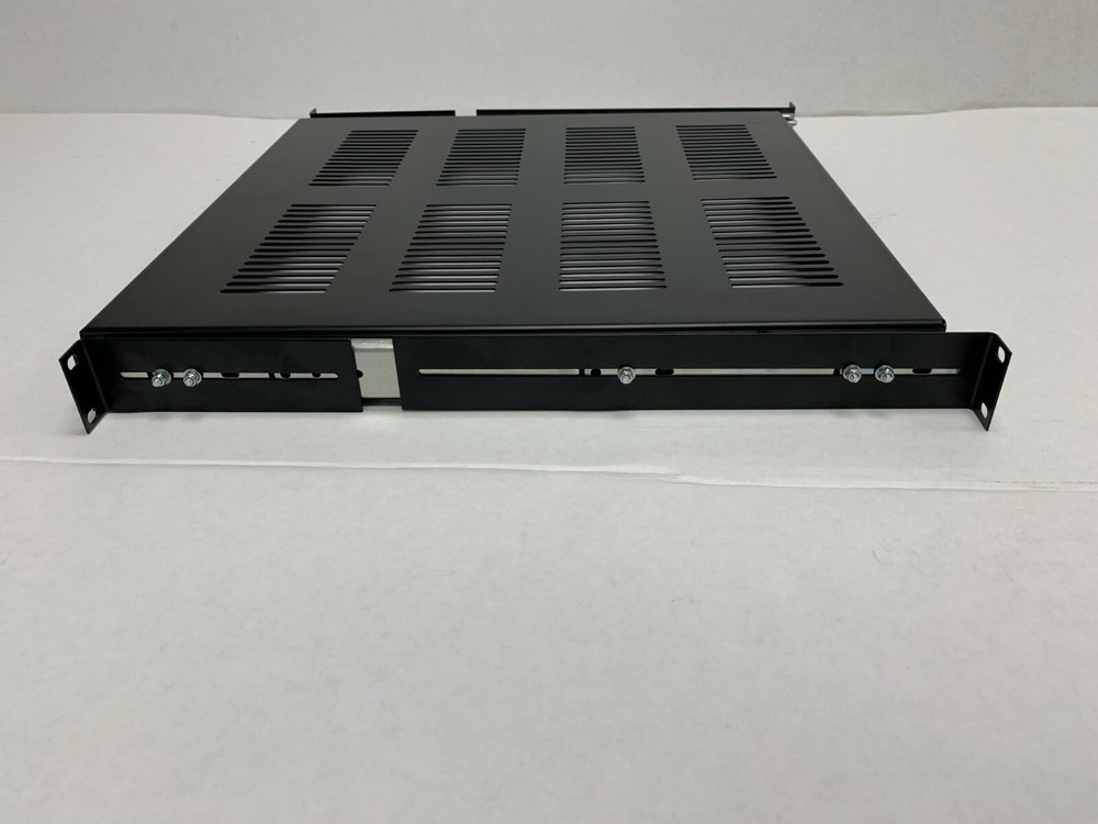 1U Ventilated Sliding Rack Shelf