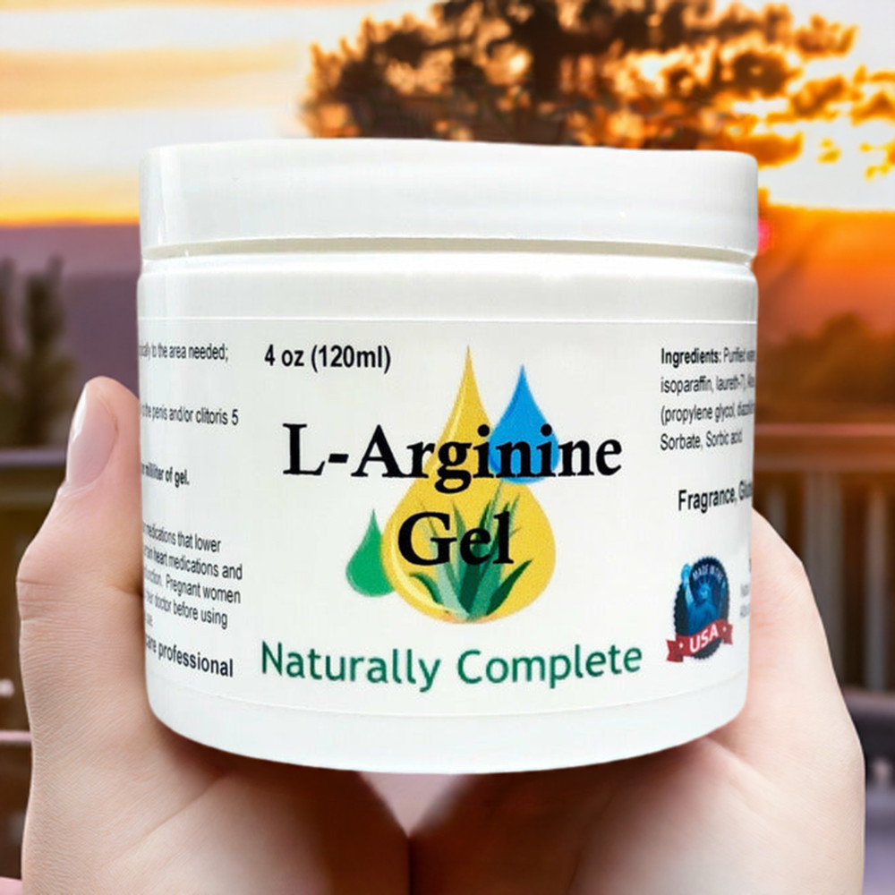 L-Arginine Gel  4 oz. Jar