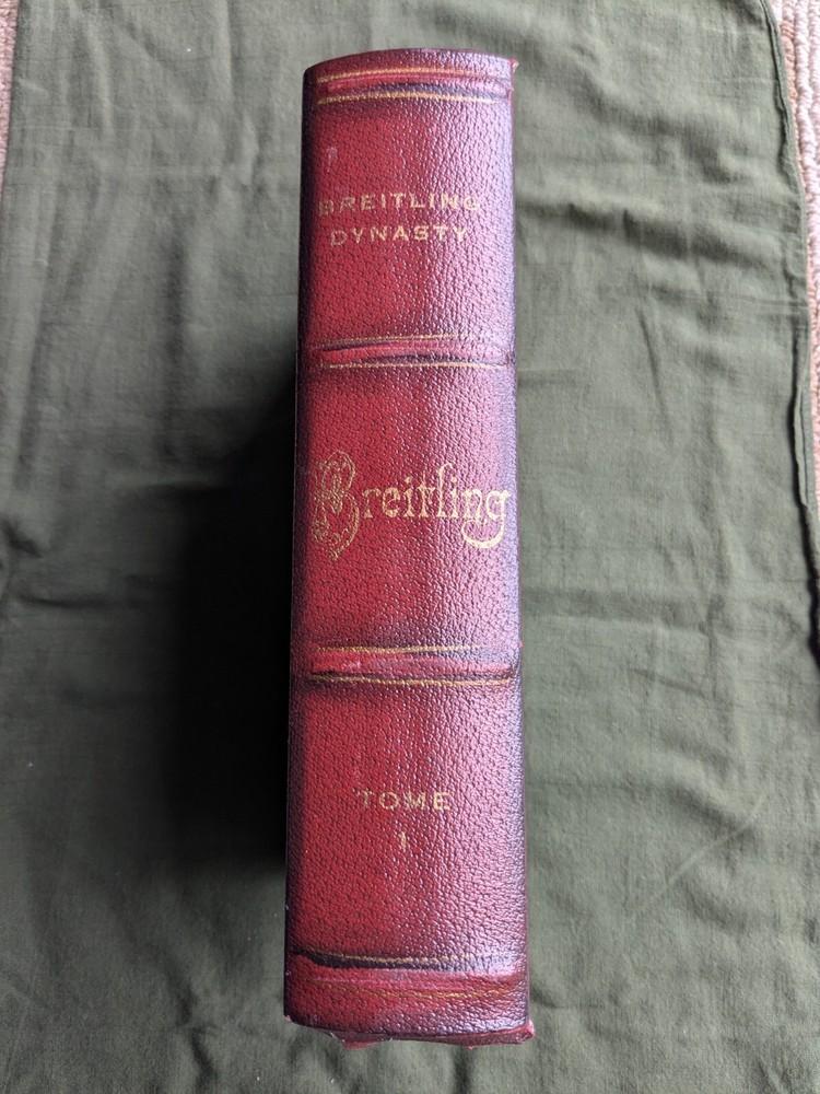 Breitling Book Safe Lock Box (Broken Lock, No Key)