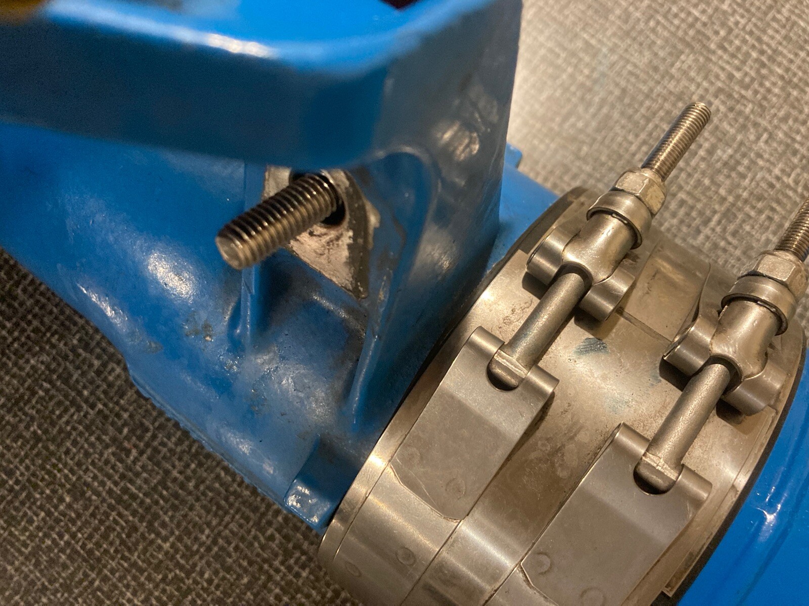 Westcoast 650SX 650X2 exhaust pipe HD lower mount bolt 750 SX Kawasaki Jetski