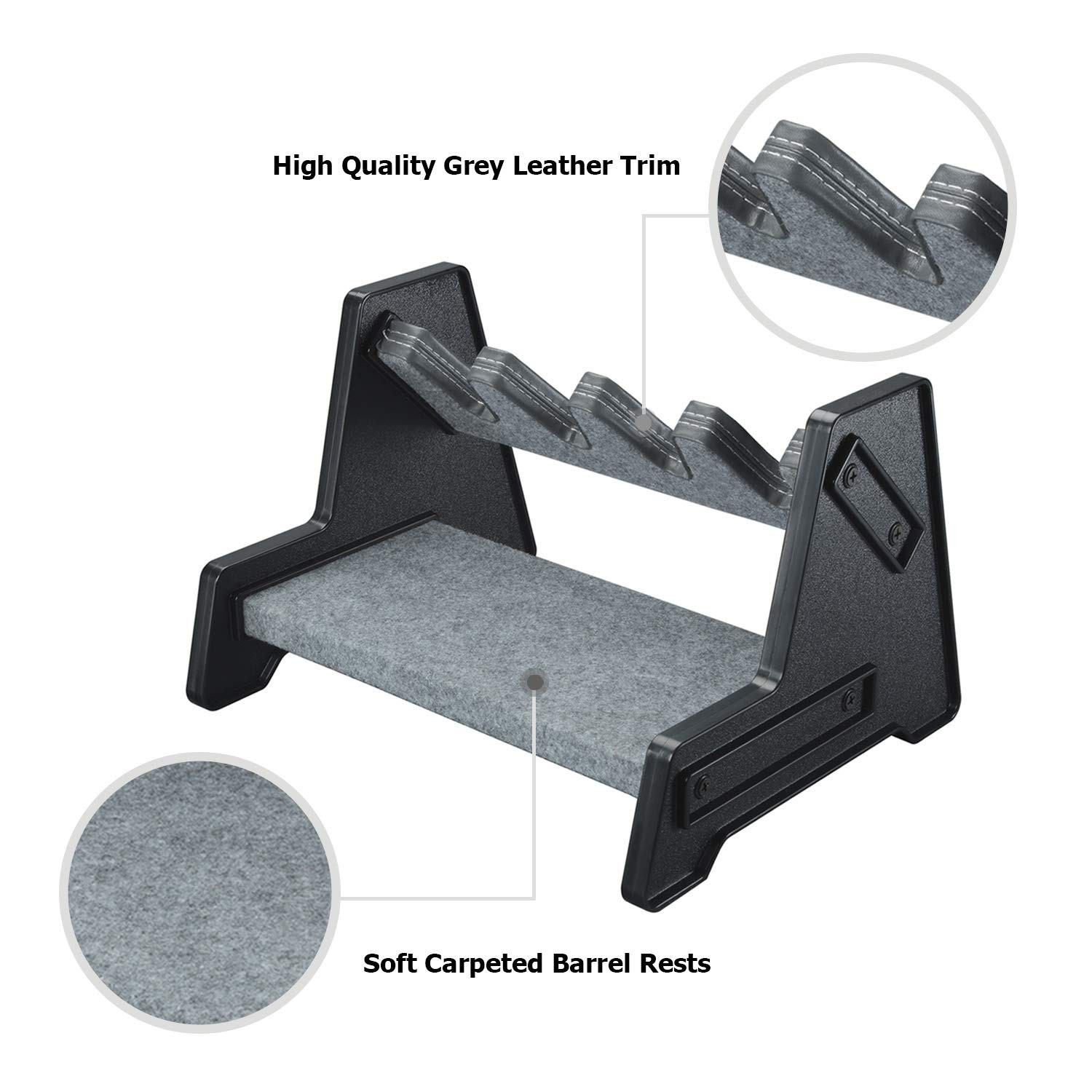 Mind and Action Pistol Rack, Handgun Holder for Safe, Cabinet Organizer, Gun ...