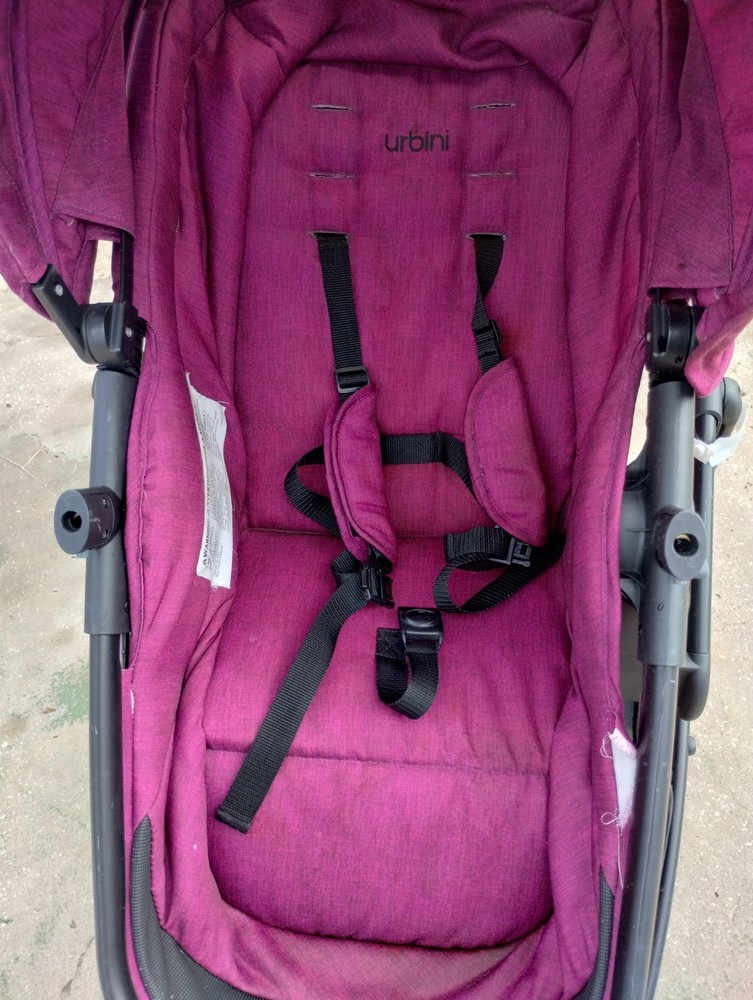 Evenflo Urbini Omni Plus stroller front seatbelt harness