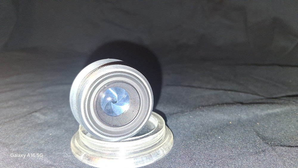 Ross Microscope Objective Lens Serial No. 20191 England with Protective Case