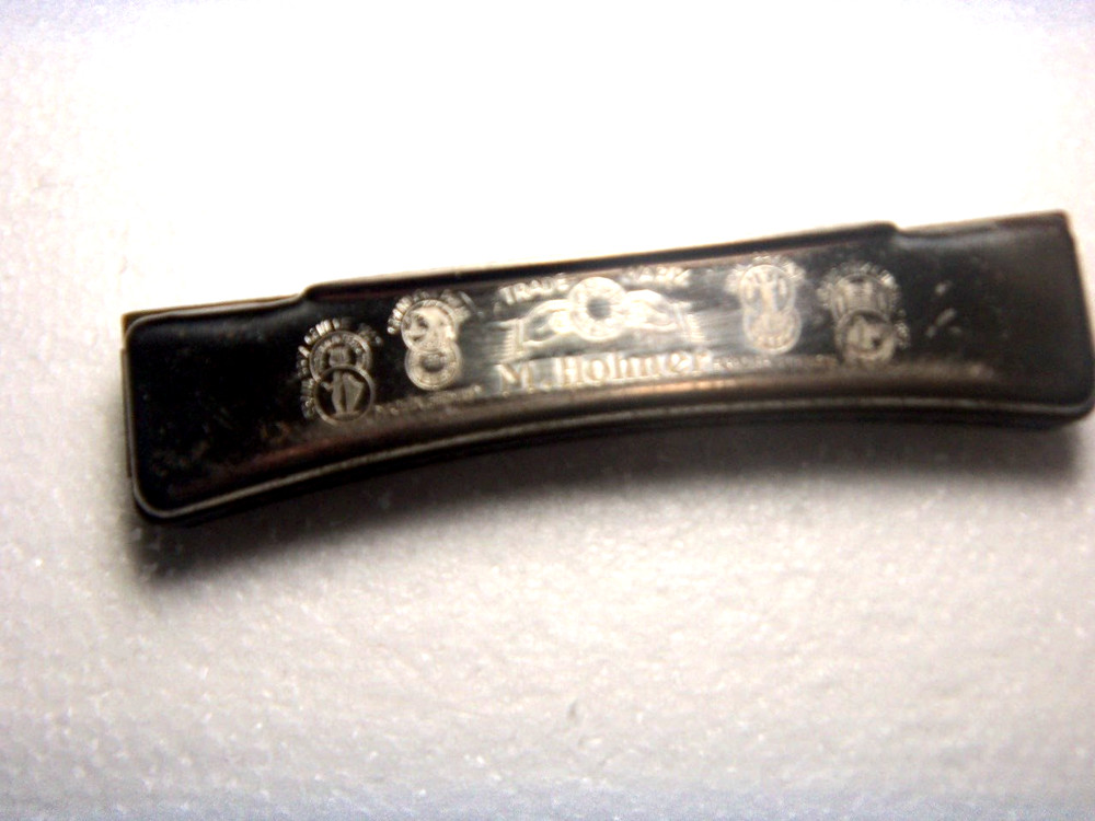 M. Hohner Harmonica Curved Echo Germany Vintage