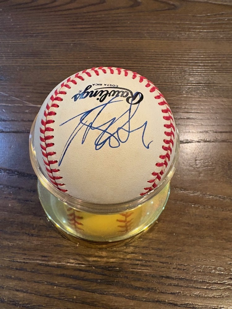 HEATHCLIFF    SLOCUMB      CUBS      SIGNED     BASEBALL