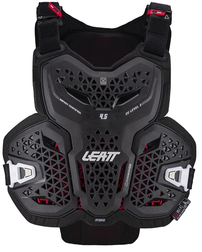 Leatt 4.5 Hybrid Chest Protector Black