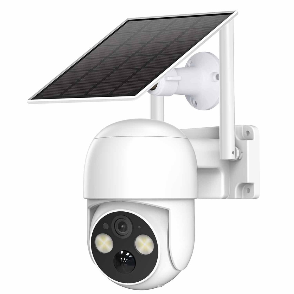 4MP Wireless WiFi Solar Camera Wireless Outdoor Camera 360° PTZ Security Camera