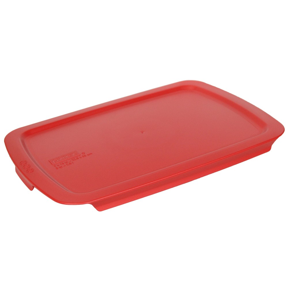 Pyrex Easy Grab C-233-PC Red Plastic Replacement Storage Lid Cover