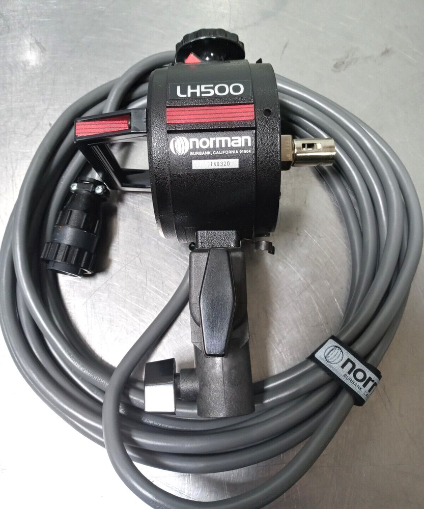 Norman LH500 Flash Strobe LampHead 600ws/New