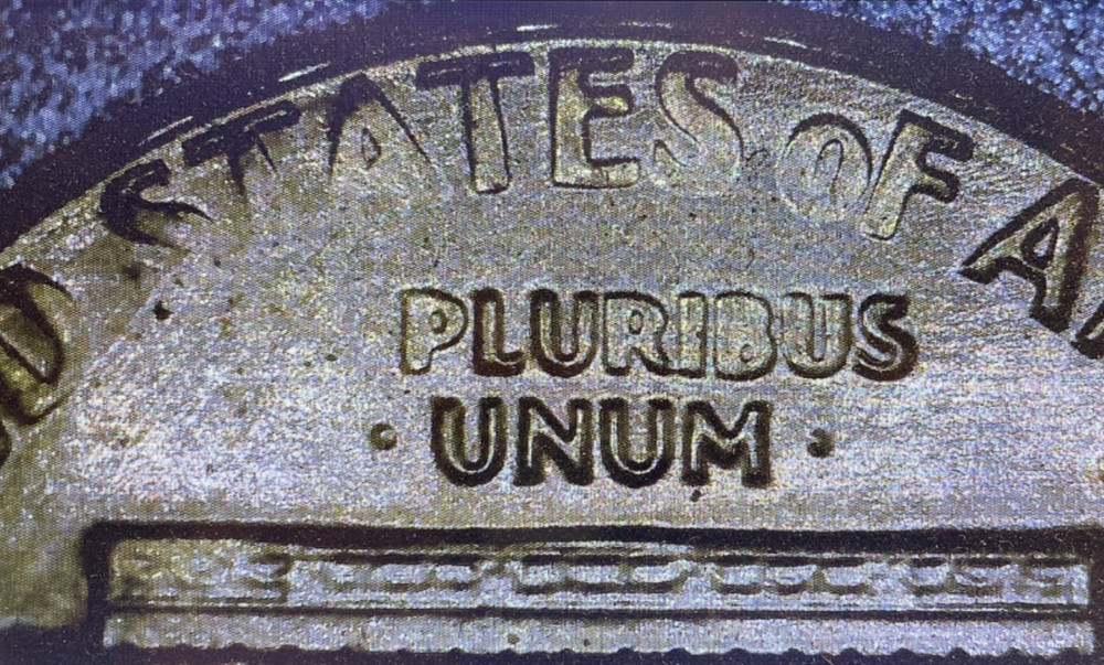 1983 Lincoln Memorial Penny Missing E in E - Pluribus