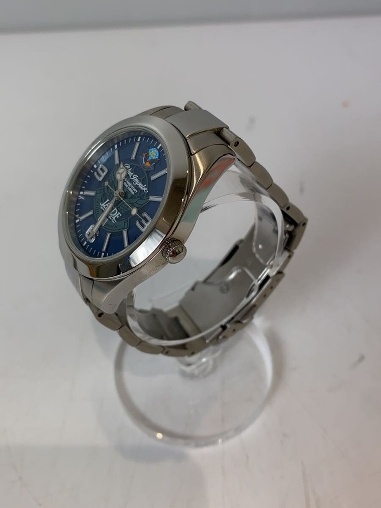 BLUE IMPLUSE Quartz Watch Analog Stainless BLU SLV SS