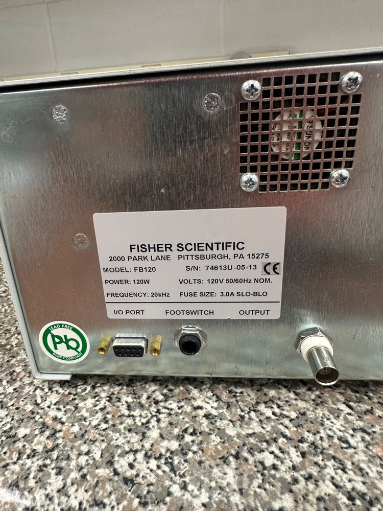Fisher Scientific FB120 Sonic Dismembrator