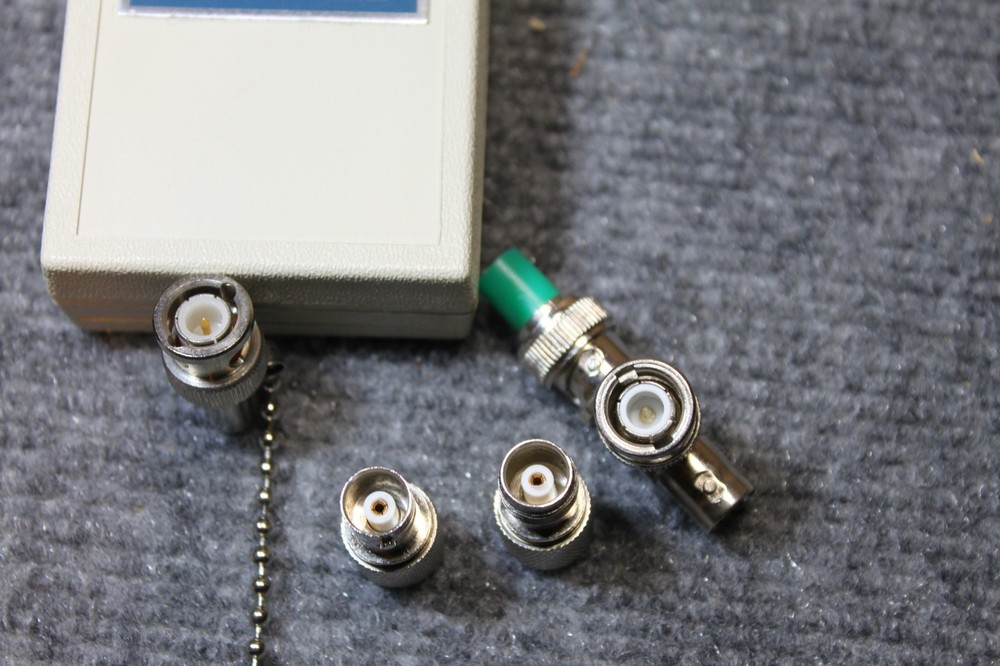 L-Com DX35A Coaxial Cable Tester Kit Zip Case WORKING