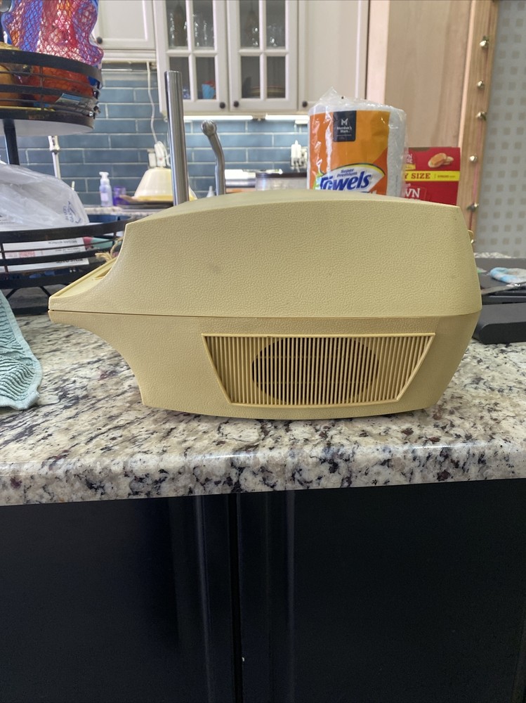 Montgomery Ward Airline Solid State Stereo 4 Speed Record Player Working