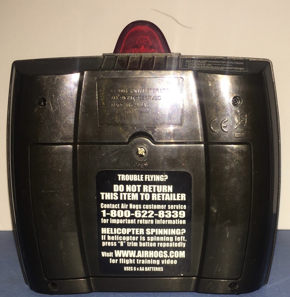 Air Hogs Rc Heli 2006 Spin Master Spin Control Remote *Controller only*