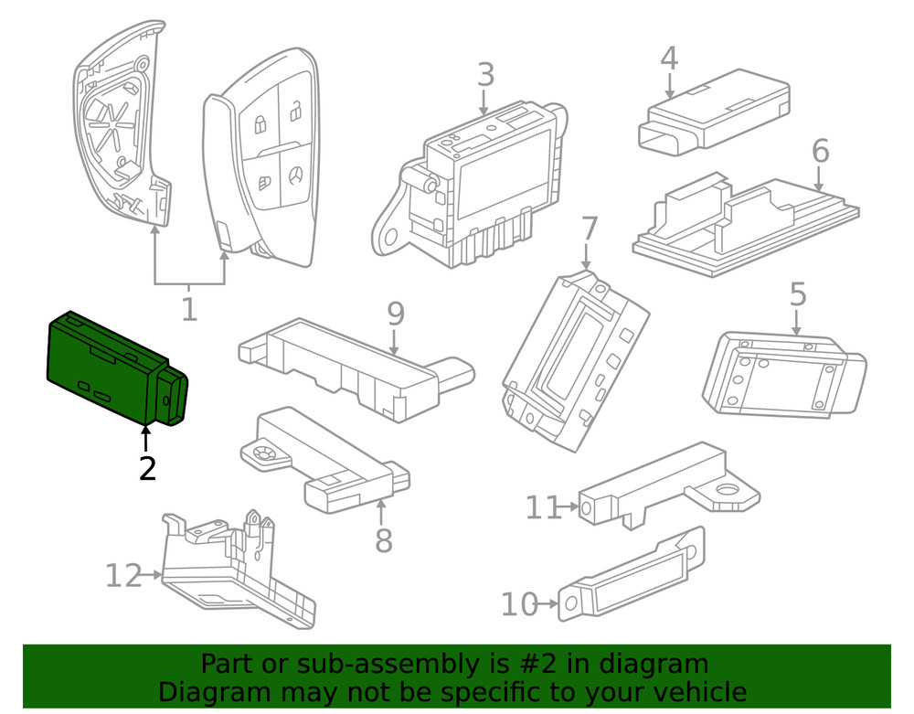 Genuine GM Transceiver 86573923