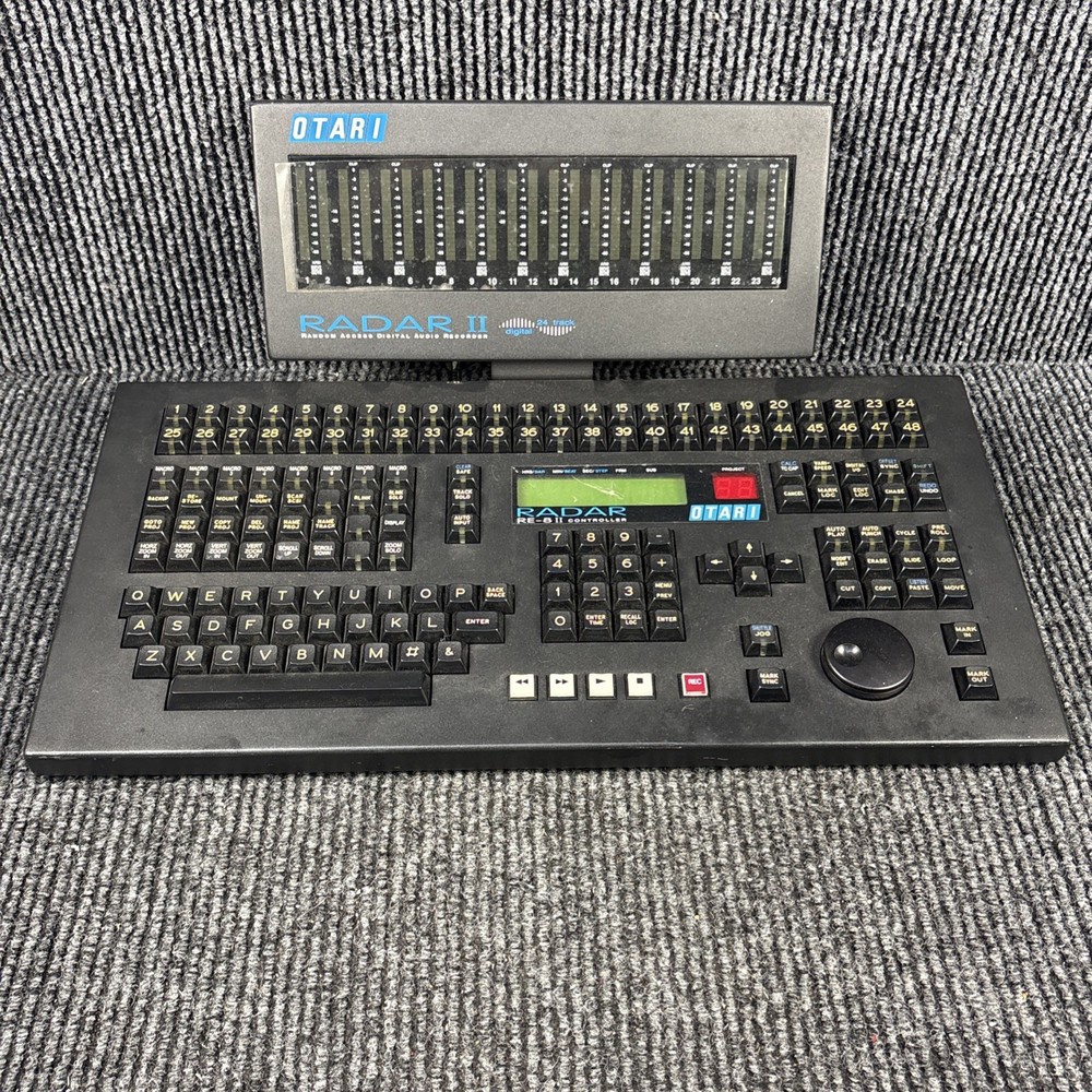 OTARI Radar II RE-8 II Controller with Meter Bridge UNTESTED AS IS