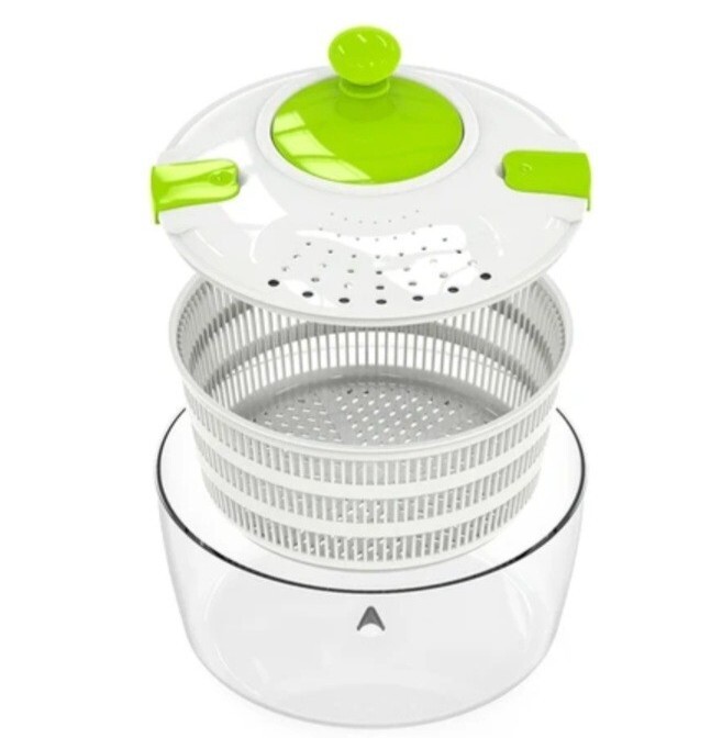 Manual Salad Spinner 3pcs 4.2 Quart