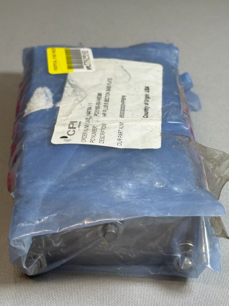 CPI 650030000HPPBP6 HP Plus 6 Section Base Plate